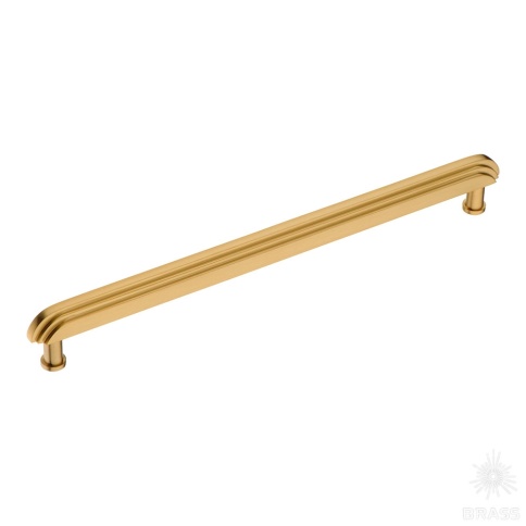 Brass Ручка скоба 25240-011-256 латунь сатинированная латунь 256 мм фото 1