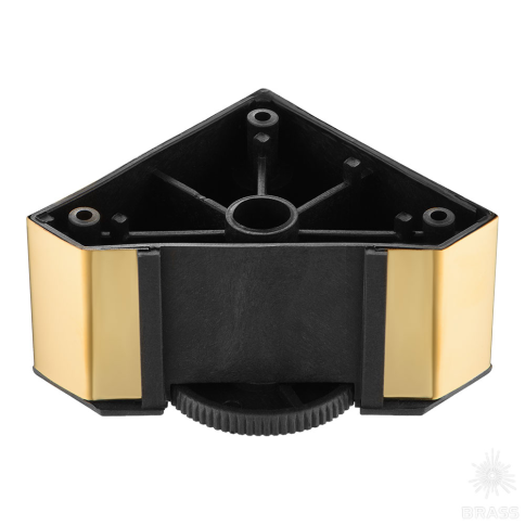 Brass Опора мебельная KBA-9001-0050-I01 глянцевое золото 50 мм фото 2