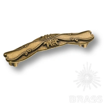 Brass Ручка скоба 15.168.96.12 античная бронза 96 мм  фото 1