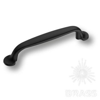 Brass Ручка скоба 7032-032 черный 96 мм фото 1