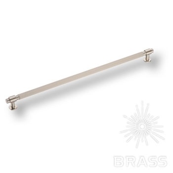 Brass Ручка рейлинг 9380 0416 NB-NB матовый никель 416 мм фото 1