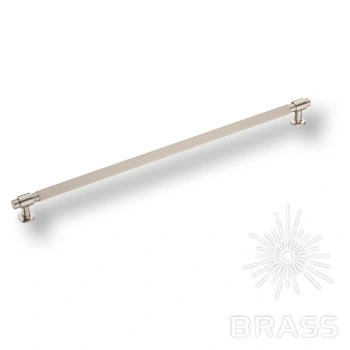 Brass Ручка рейлинг 9380 0416 NB-NB матовый никель 416 мм фото 1