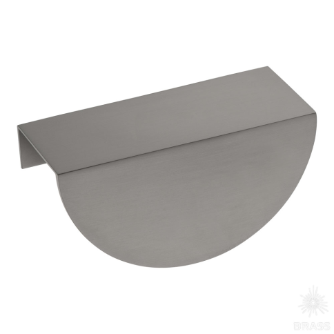 Brass Ручка торцевая 1233-64-Titanium графит 64 мм фото 1
