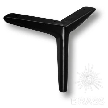 Brass Опора мебельная ESL 307-150 Black черный  фото 1