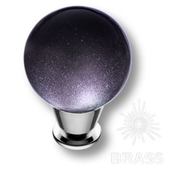Brass Ручка кнопка эксклюзивная коллекция Atomo 15.189.28 FU 07 глянцевый хром фото 1