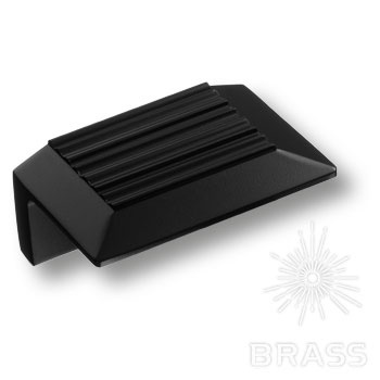 Brass Ручка кнопка 9060 0032 AL6-AL6 чёрный 32 мм фото 1