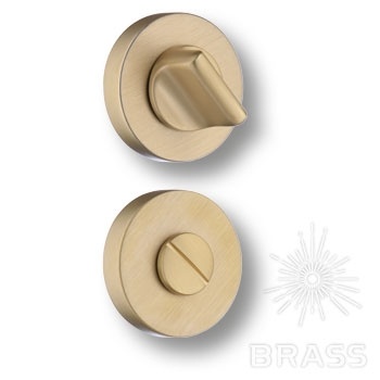 Brass Накладка с поворотной кнопкой RO12W6 BB ROSET матовое золото фото 1