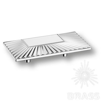 Brass Ручка скоба 1205 064MP02 глянцевый хром 64 мм фото 1