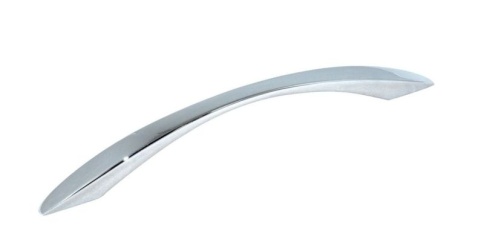 Ручка скоба RC155Z.160CP глянцевый хром 160 мм фото 1