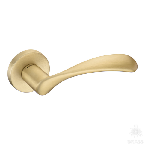 Brass Ручка дверная HA119RO12 BB PERLE матовое золото фото 1