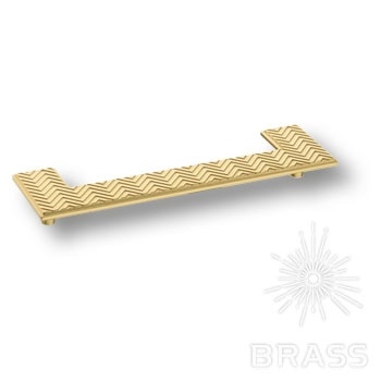 Brass Ручка скоба 1204 192MP35 матовое золото 192 мм фото 1