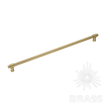 Brass Ручка рейлинг 4686 0416 GB-GB матовая латунь 416 мм фото 1