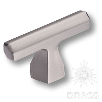 Brass Ручка кнопка 4108 001MP08 сатинированный никель фото 1
