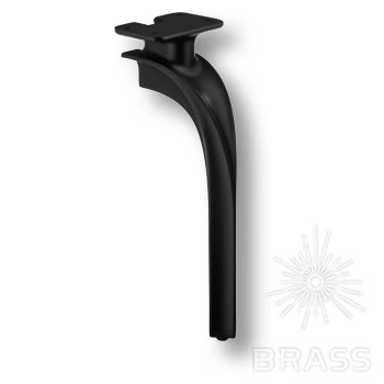 Brass Опора мебельная 2390 0270 Matt Black CRUZ чёрный 270 мм фото 1