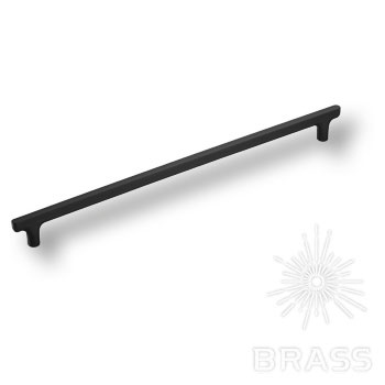 Brass Ручка скоба 1103 320MP24 черный 320 мм фото 1