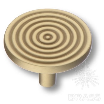 Brass Ручка кнопка 4134 001MP35 матовое золото фото 1