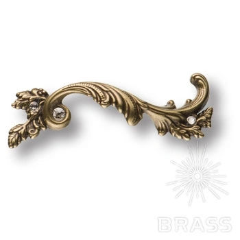 Brass Ручка скоба 15.216.64 SWA 12 right античная бронза 64 мм  фото 1