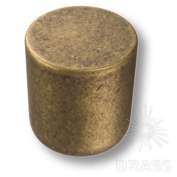 Brass Ручка кнопка 8161-831 старая бронза фото 1