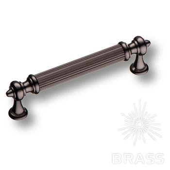 Brass Ручка скоба 2512-004-96 латунь графит 96 мм фото 1