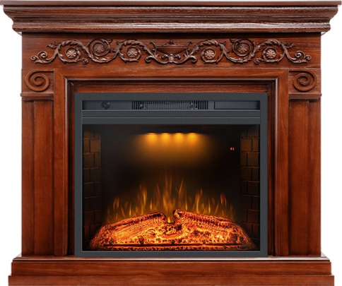 Каминокомплект Athena - Темный дуб с очагом Emerald 23 фото 1