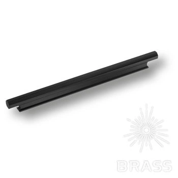 Brass Ручка профиль 9332 0224 AL6 черный 224 мм фото 1