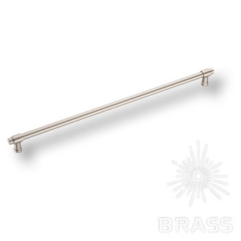 Brass Ручка рейлинг 4686 0416 PNM-PNM полированный никель 416 мм фото 1