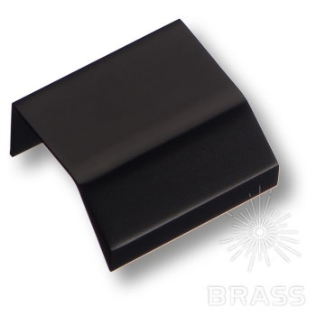 Brass Ручка торцевая 8920 0032 AL6 чёрный 32 мм фото 1