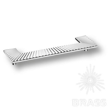 Brass Ручка скоба 1205 192MP02 глянцевый хром 192 мм фото 1