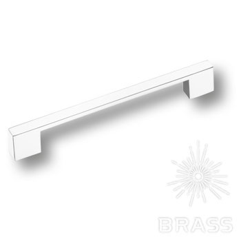 Brass Ручка скоба 1040-160-Chrome глянцевый хром 160 мм фото 1
