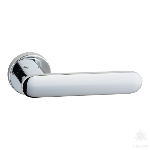 Brass Ручка дверная HA227RO12 CR SINUS глянцевый хром фото 1