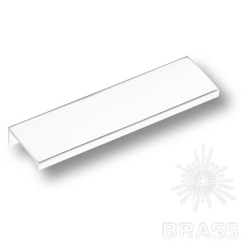 Brass Ручка торцевая 8926 0128 CR глянцевый хром 128 мм фото 1