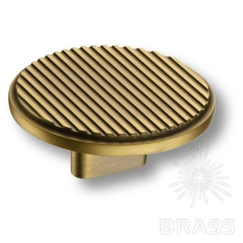 Brass Ручка кнопка 4197 016MP30 состаренная латунь 16 мм фото 1