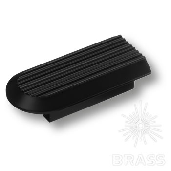 Brass Ручка скоба 9022 0032 AL6 чёрный 32 мм фото 1