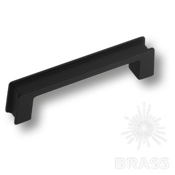 Brass Ручка скоба 1140 096MP24 черный 96 мм фото 1