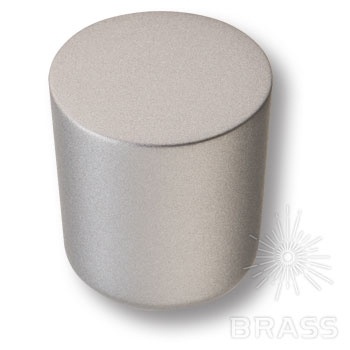 Brass Ручка кнопка 8161-021 алюминий фото 1