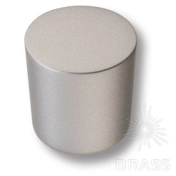 Brass Ручка кнопка 8161-021 алюминий фото 1