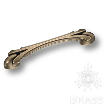 Brass Ручка скоба 15.160.128.12 античная бронза 128 мм  фото 1