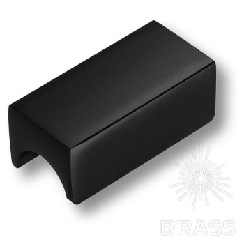 Brass Ручка профиль 1700 0032 AL6 чёрный 32 мм фото 1