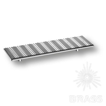 Brass Ручка скоба 1204 160MP02 глянцевый хром 160 мм фото 1
