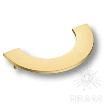 Brass Ручка скоба 1196 128MP35 матовое золото 128 мм фото 1