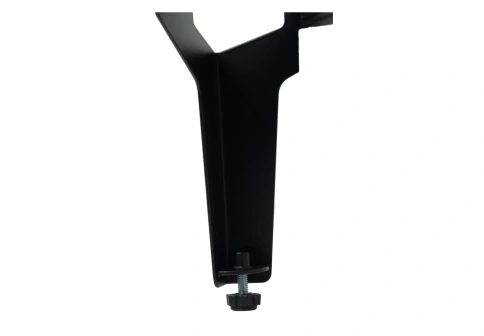 Опора для мебели F026S.150BL H=150 мм регулируемая черный матовый фото 2