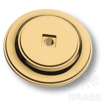 Brass Подложка для мебельных ручек 3043 0050 GL глянцевое золото фото 1