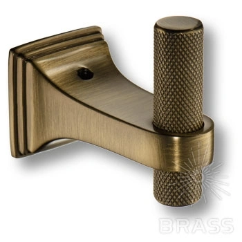 Brass Крючок мебельный 1014 001 ABM состаренная латунь фото 1