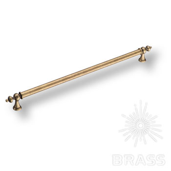 Brass Ручка скоба 1670-40-320-052 старая бронза гладкая 320 мм фото 1