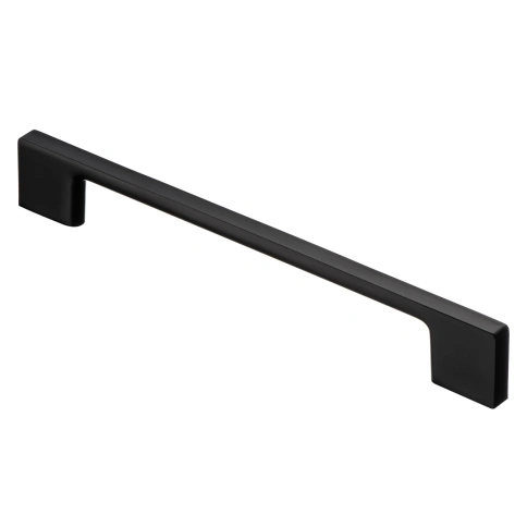 Ручка скоба R-3031-160 BL чёрный матовый 160 мм фото 1