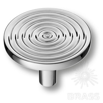 Brass Ручка кнопка 4134 001MP02 глянцевый хром фото 1