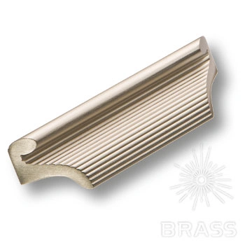 Brass Ручка профиль 8610 0096 NBM матовый никель 96 мм фото 1