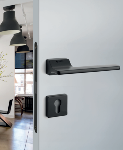 Brass Ручка дверная HA204RO15 AL6 TOPAZ черный фото 1