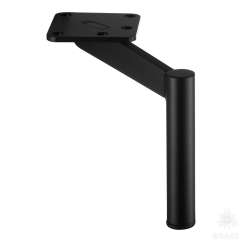 Brass Опора мебельная KAX-0802-0160-B13 черный 160 мм фото 1