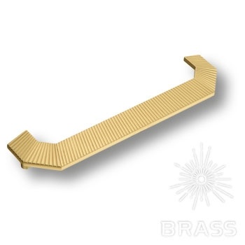 Brass Ручка скоба 1213 224MP35 матовое золото 224 мм фото 1